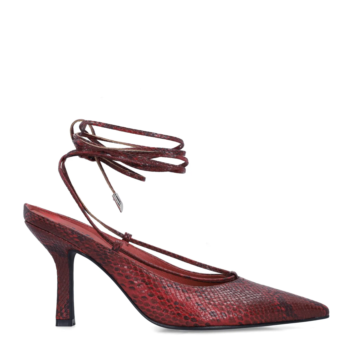Rode snake pumps