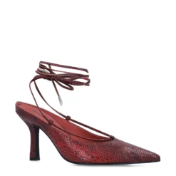 Rode snake pumps