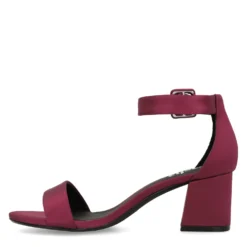 Roze sandalen met hak