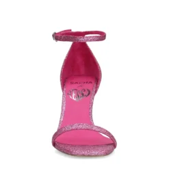 Sacha x Tessa van Montfoort Roze glitters pumps