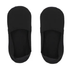 Sneakersokken invisible zwart - 2 paar