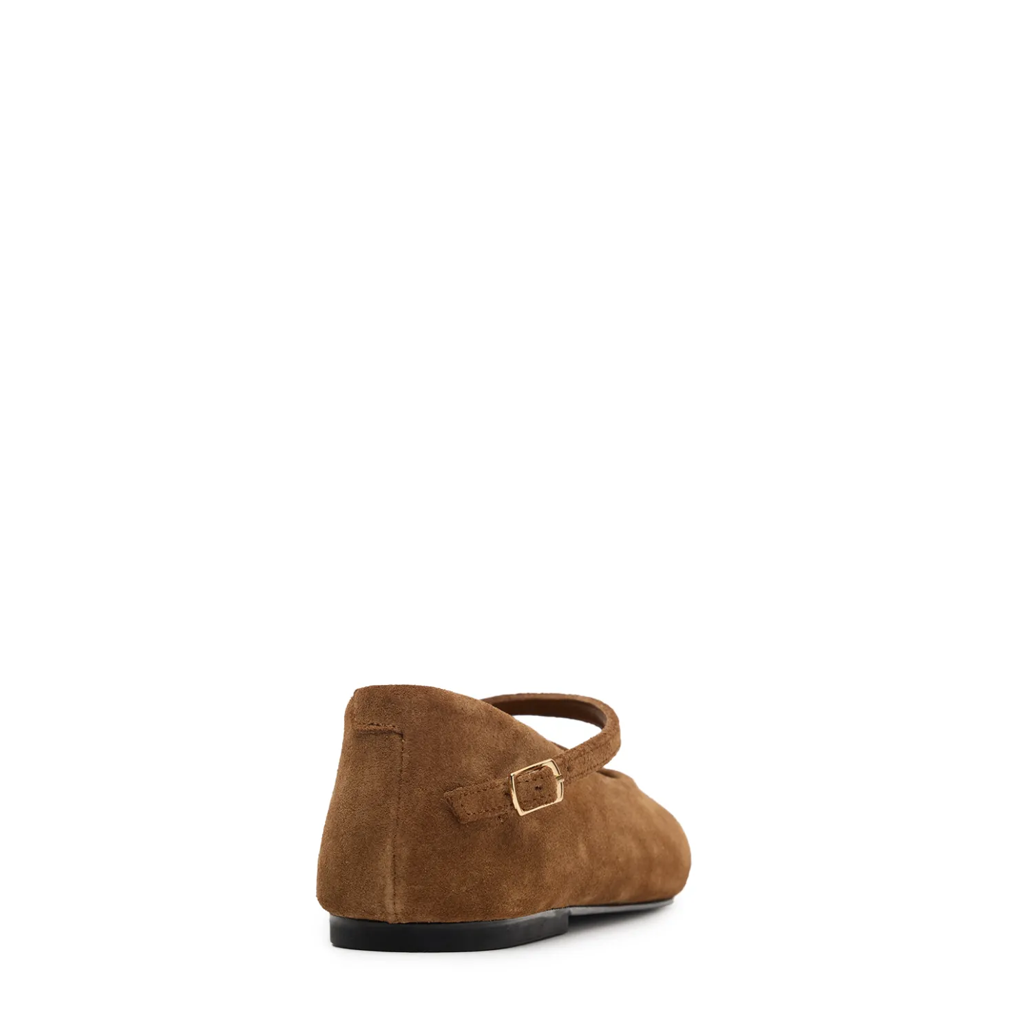 Taupe suède ballerina's
