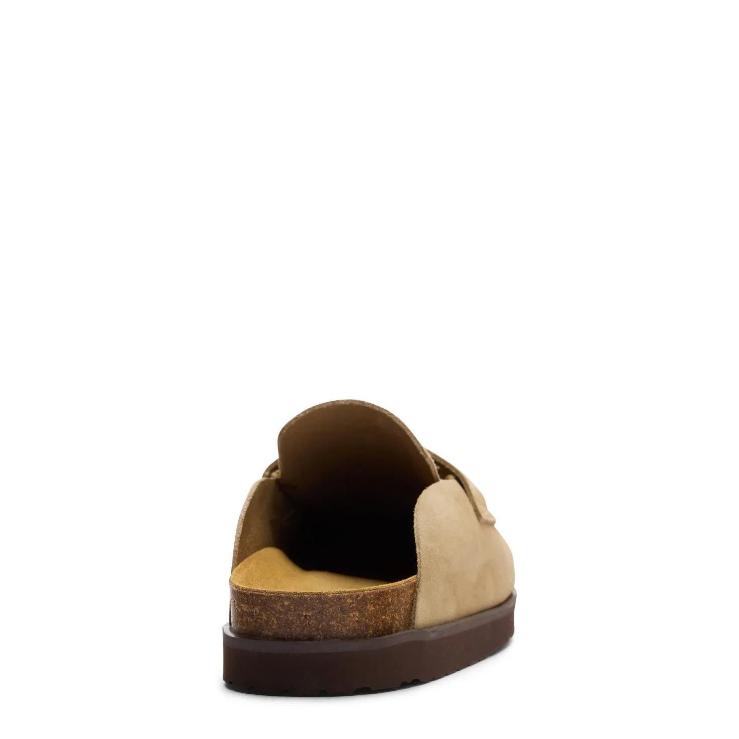 Taupe suède instappers