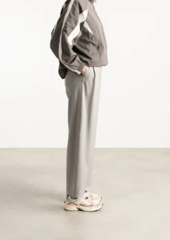 Witte sneakers met multicolor details