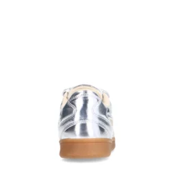 Zilveren metallic sneakers