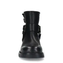 Zwarte biker enkelboots