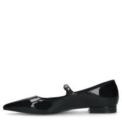 Zwarte lak ballerina's