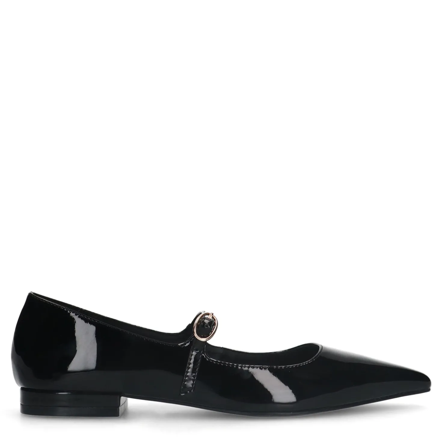 Zwarte lak ballerina's