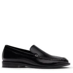 Zwarte lakleren loafers