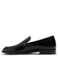 Zwarte lakleren loafers