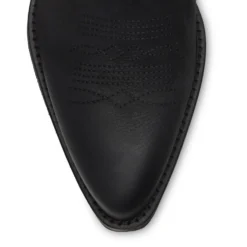 Zwarte nubuck cowboylaarzen