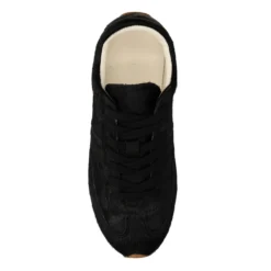 Zwarte pony hair sneakers