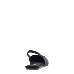 Zwarte slingbacks