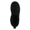 Zwarte suède enkelboots met studs