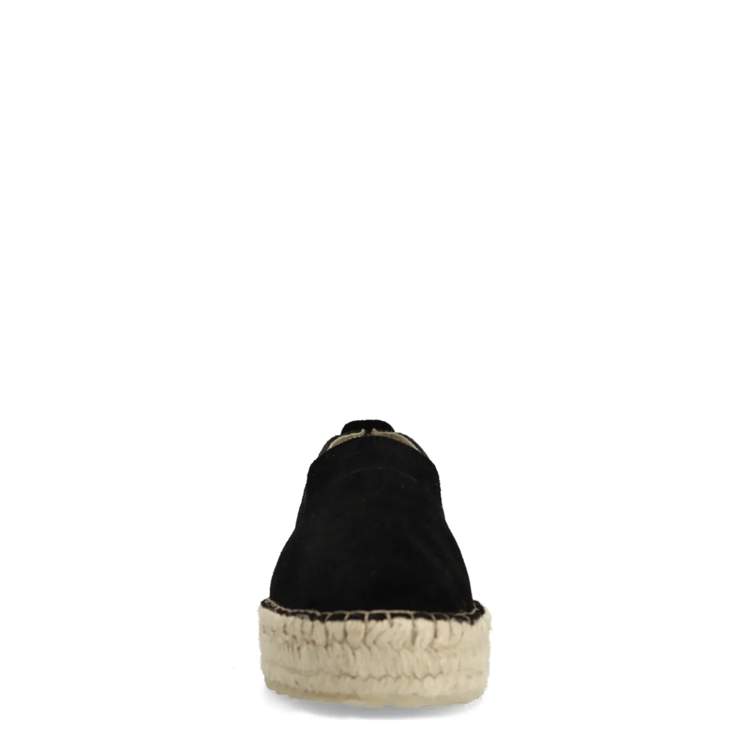 Zwarte suède espadrilles