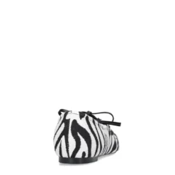 Zwarte zebra ballerina's