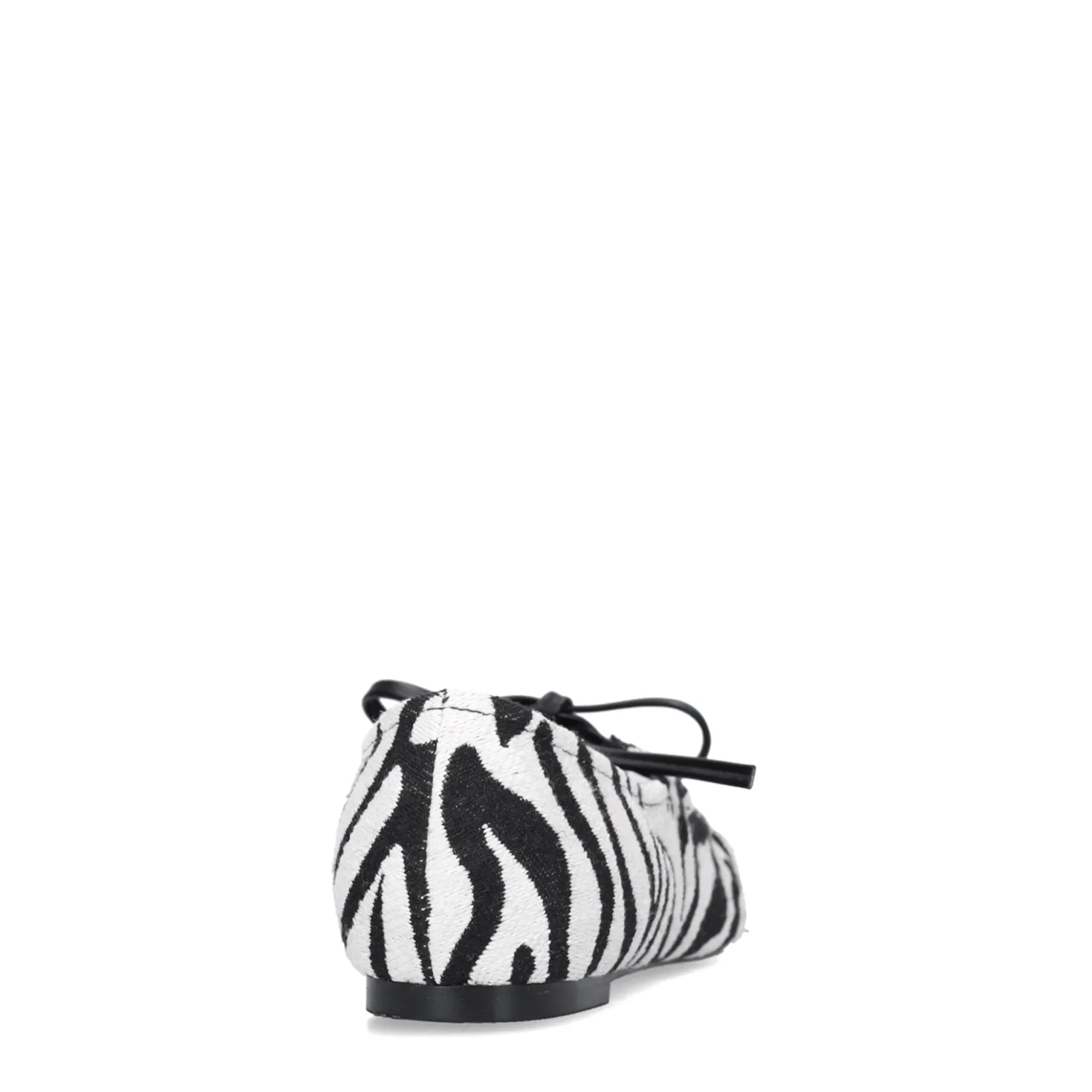 Zwarte zebra ballerina's